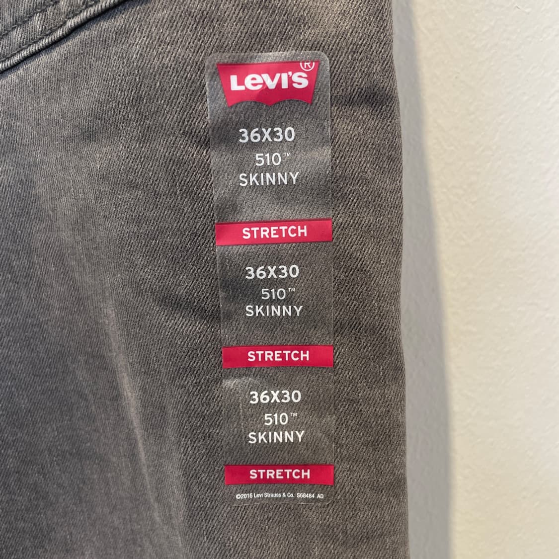 Levi's 510 Skinny Denim Pants (Gray) 상품이미지5