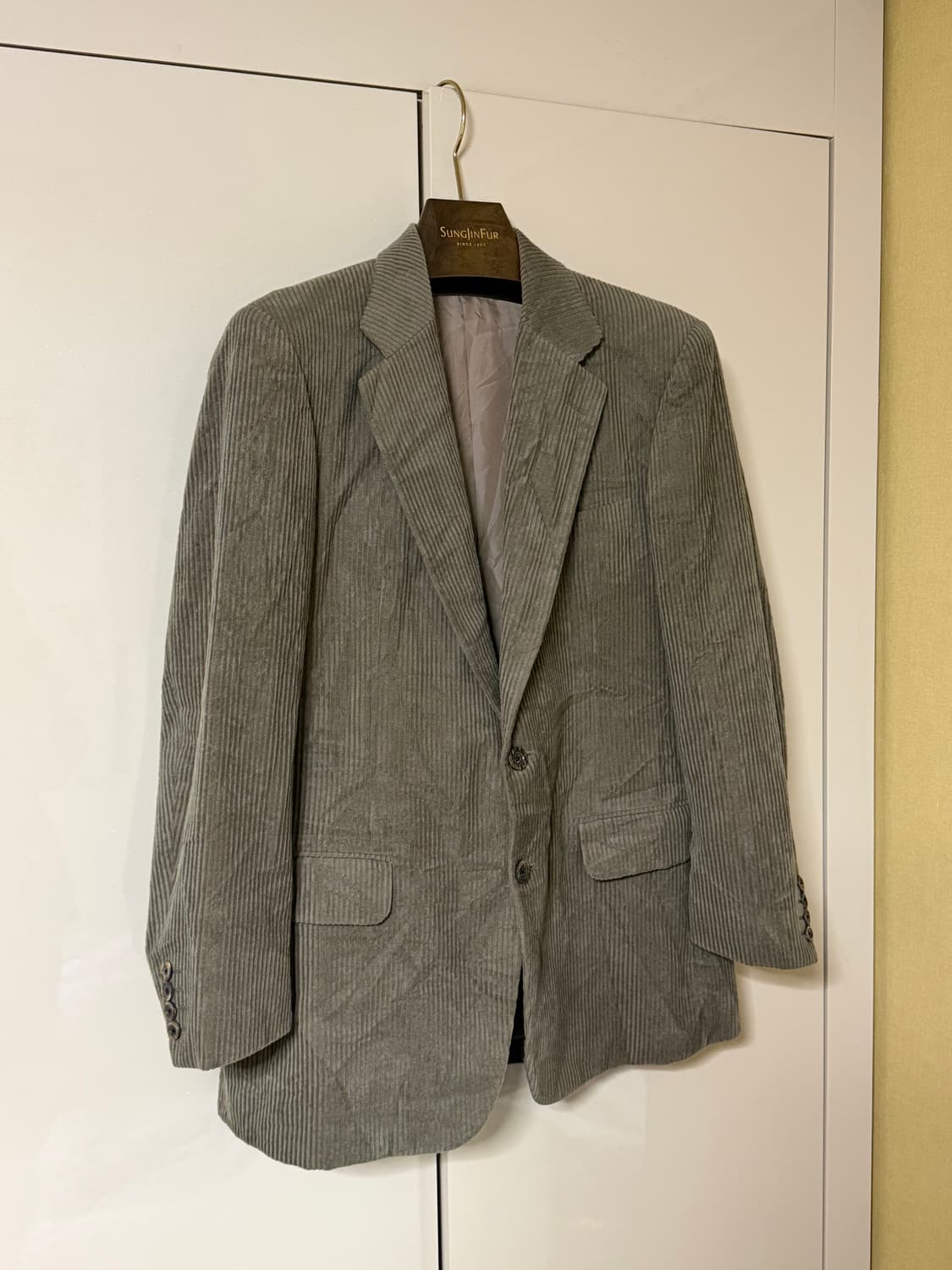 버버리 코듀로이 블레이저 상품이미지1