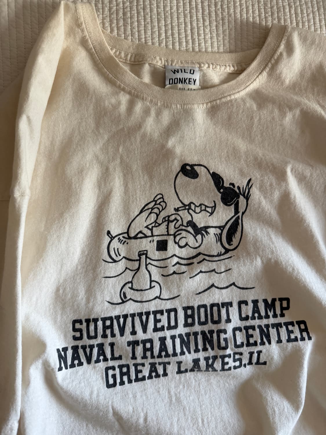 wild donkey  스누피 티셔츠 상품이미지1