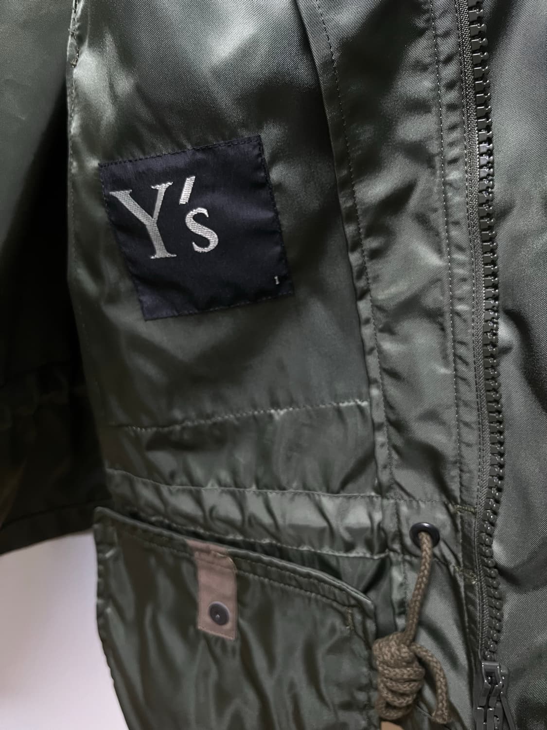 Y's NYLON TWILL SHORT BLOUSON 상품이미지3
