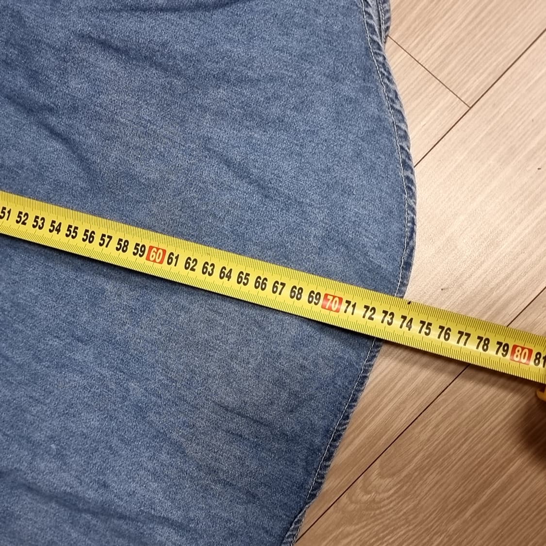 90s DFS SPORTS 데님 셔츠 남방 상품이미지8