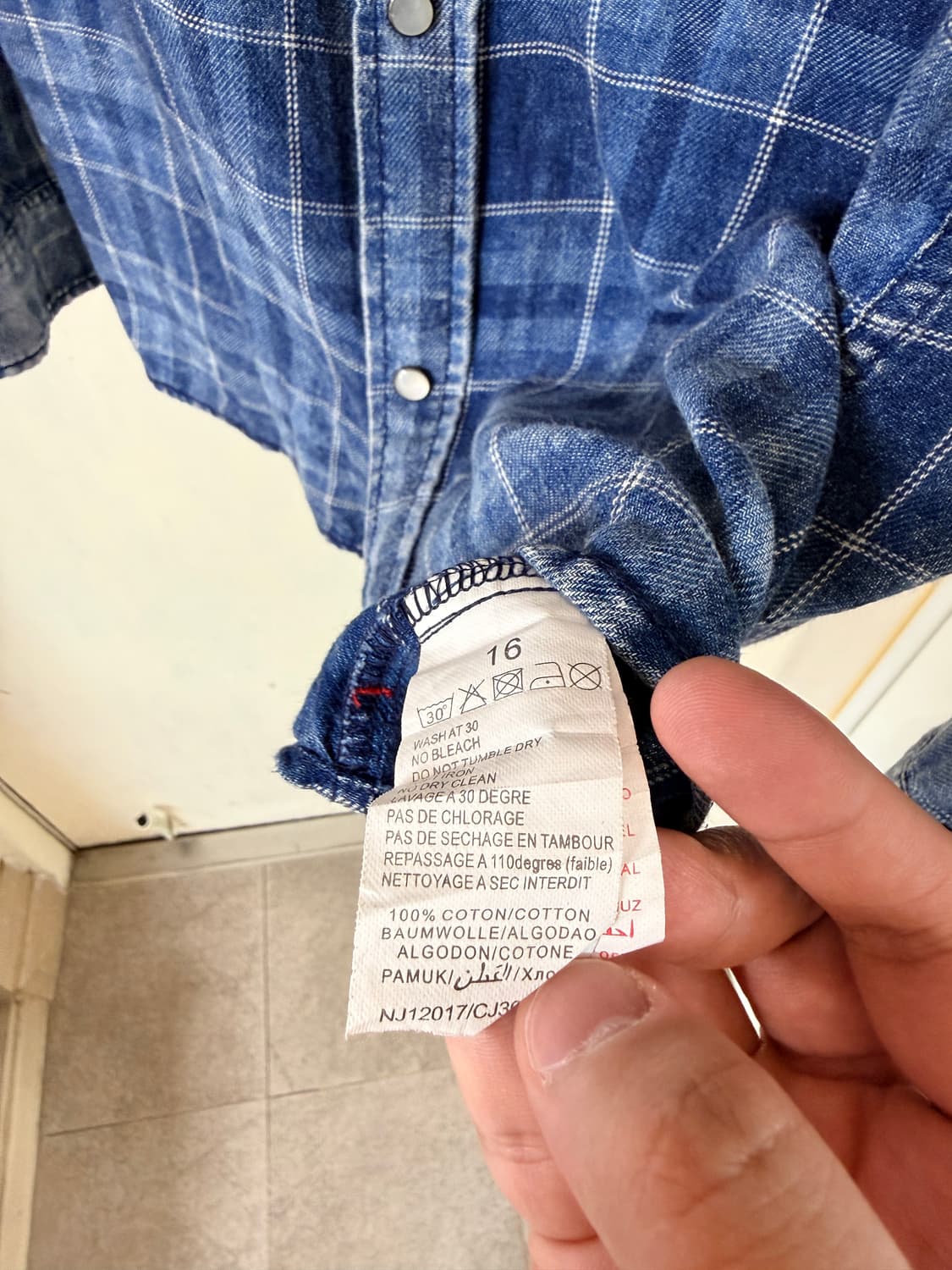 리바이스 웨스턴 셔츠 상품이미지4