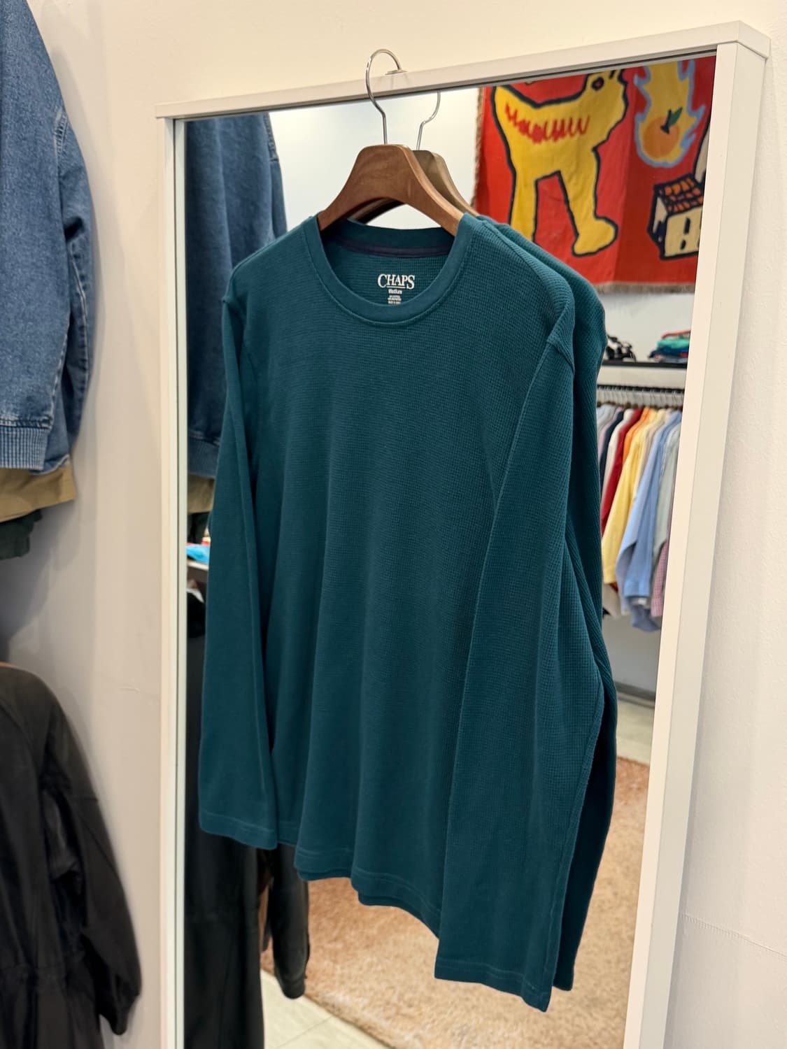 Chaps ralph lauren 챕스 랄프로렌 써멀 와플 롱슬리브 상품이미지1