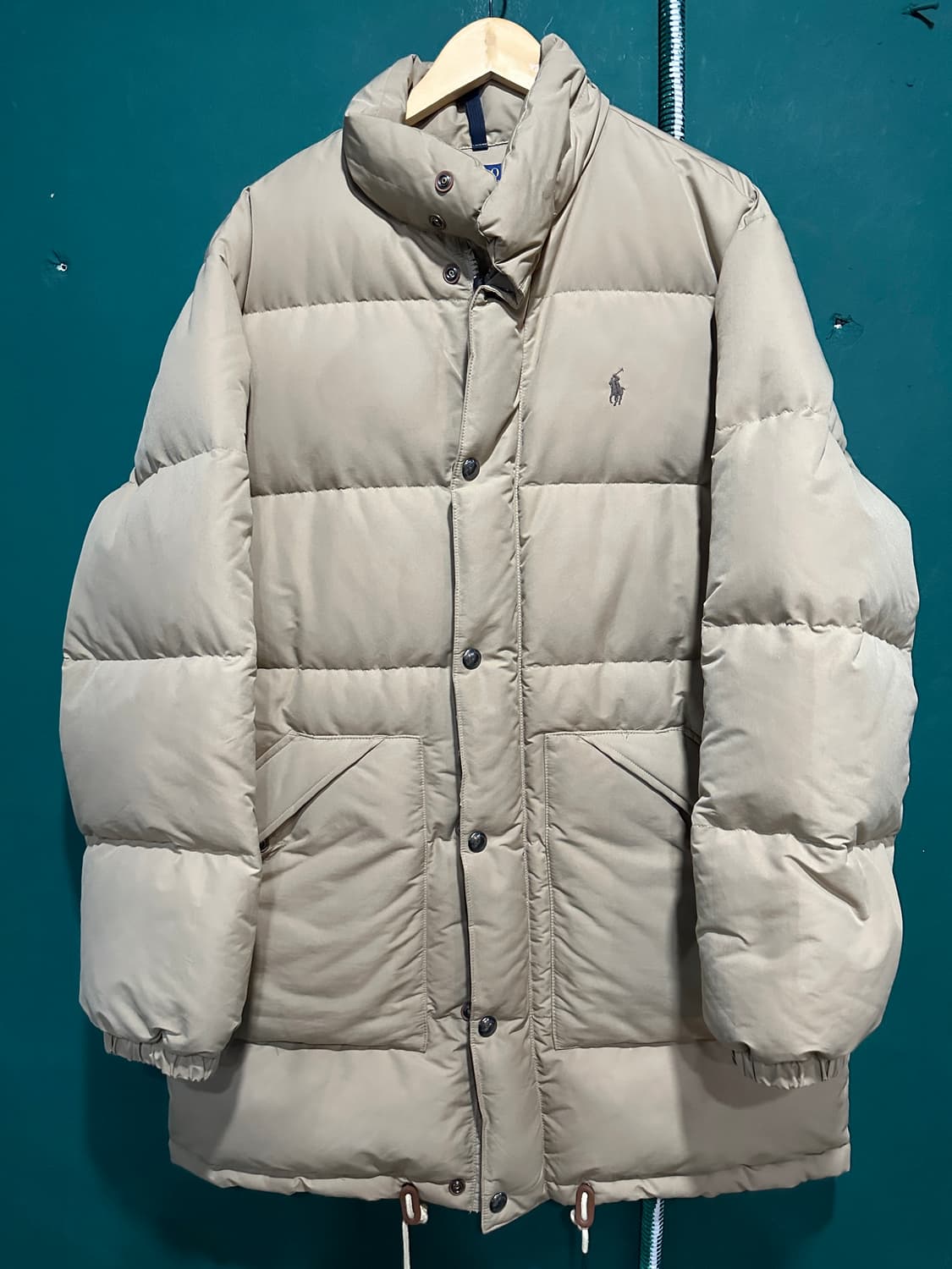 폴로 23년식 푸퍼패딩 베이지 105-110 상품이미지1