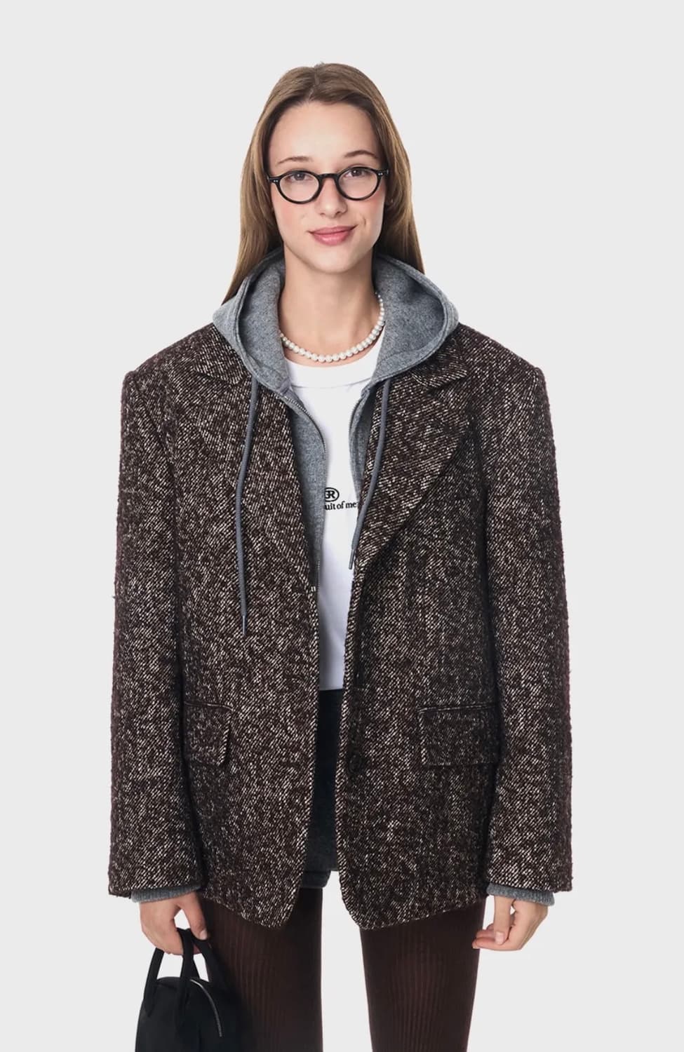 그로브 KIDO HERRINGBONE JACKET (BURGUNDY) 상품이미지1