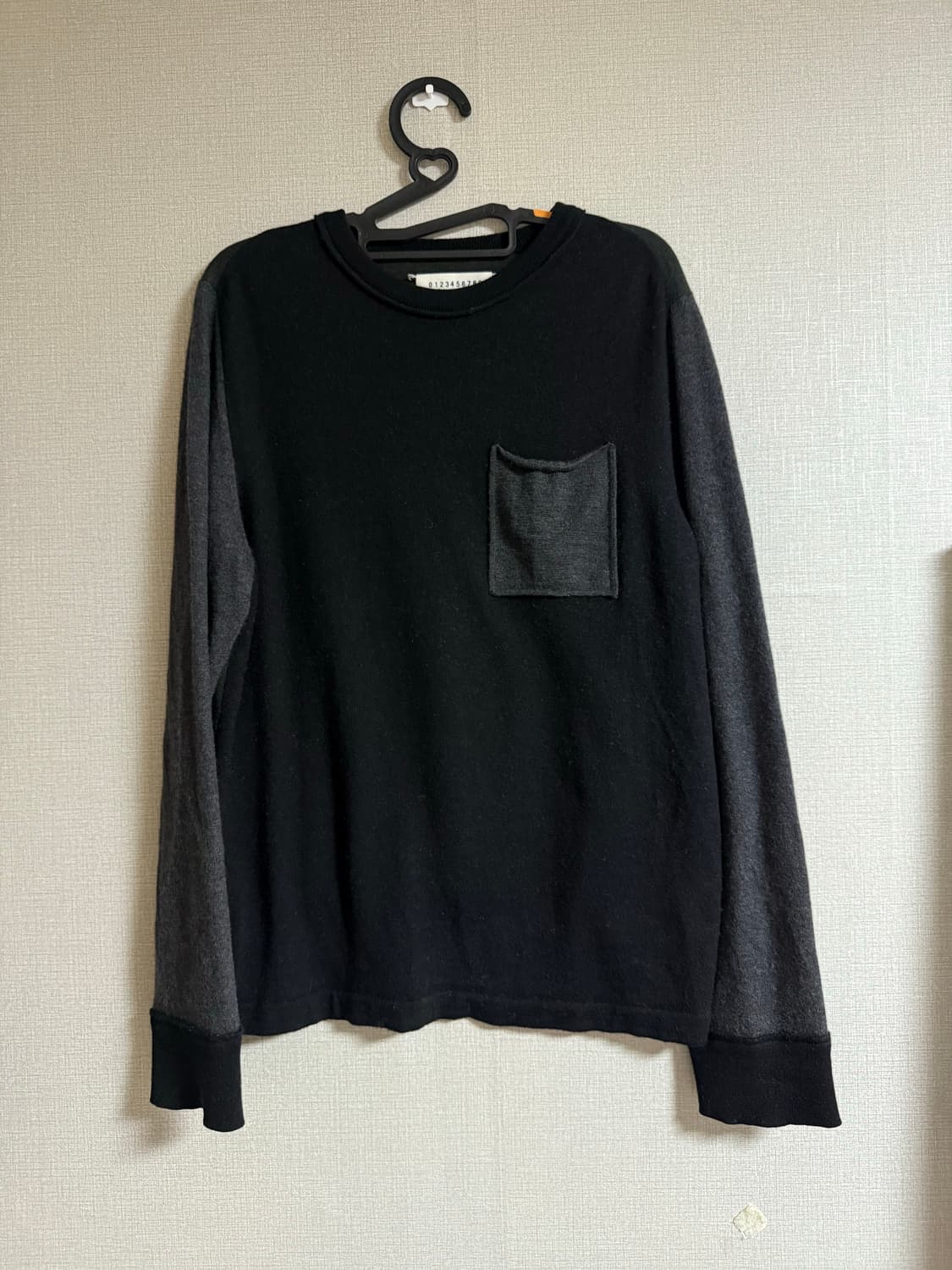 정품 마르지엘라 아카이브 배색 스티치 니트 남여공용 상품이미지3