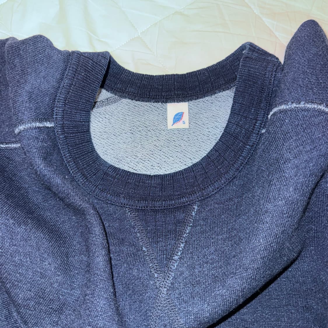 pure blue japan 니트 상품이미지5