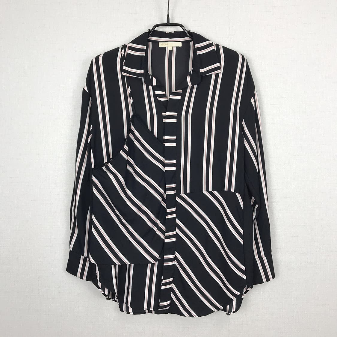 마쥬 maje 스트라이프 셔츠 여성1 상품이미지1