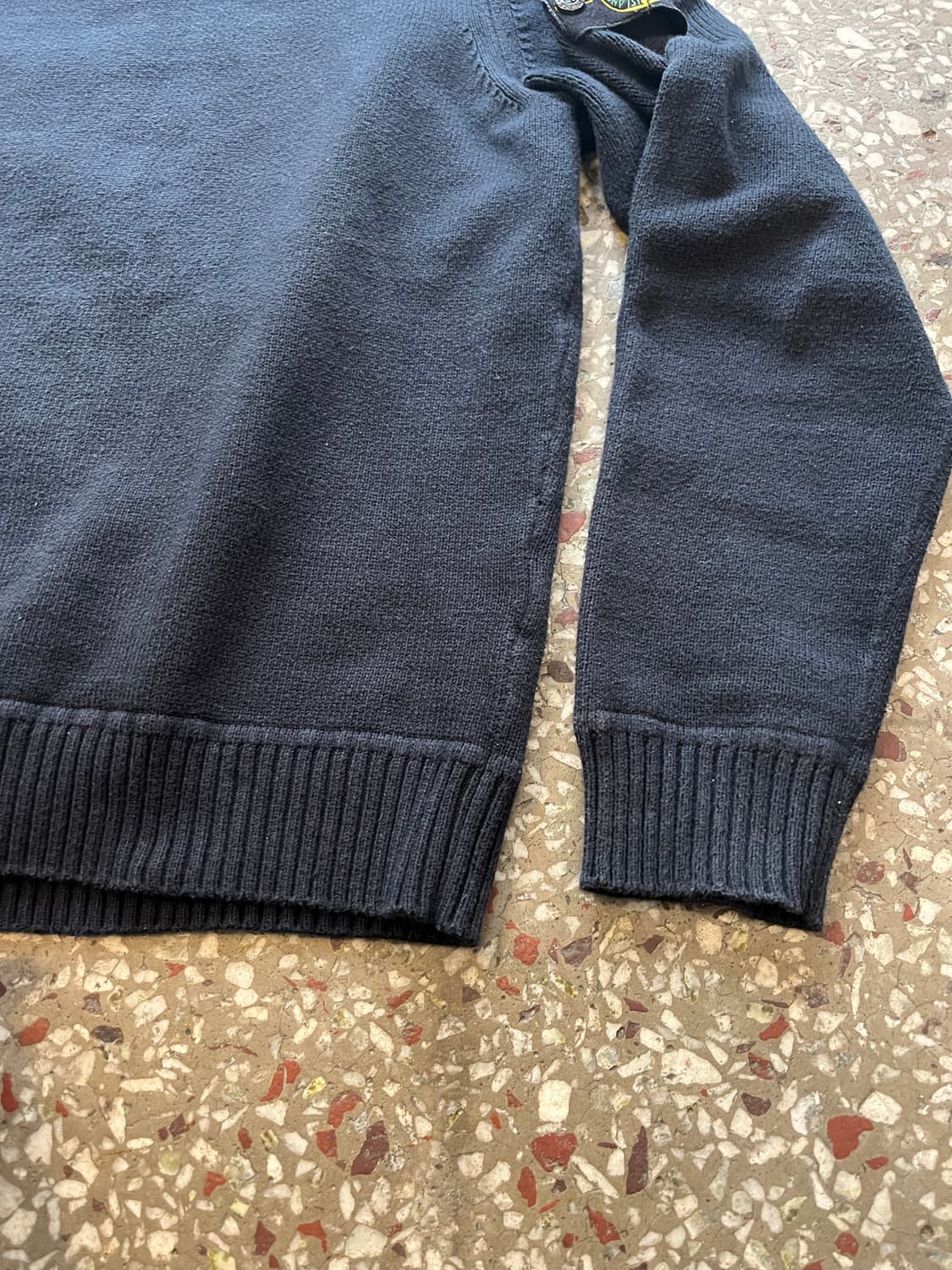 스톤아일랜드 네이비 니트 상품이미지8