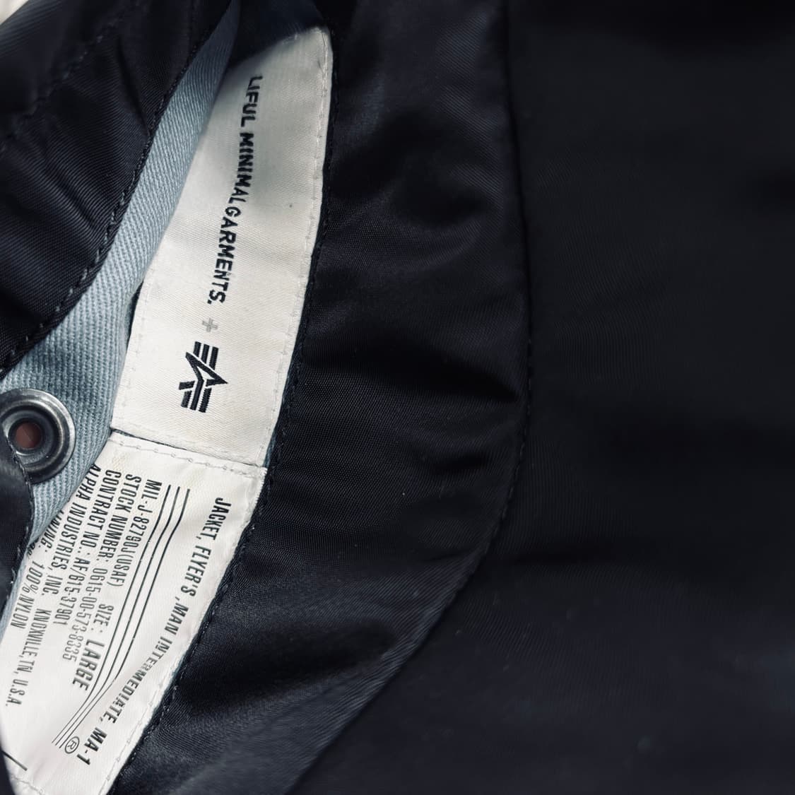 알파 인더스트리 & 라이플 MA-1 항공 점퍼 상품이미지5