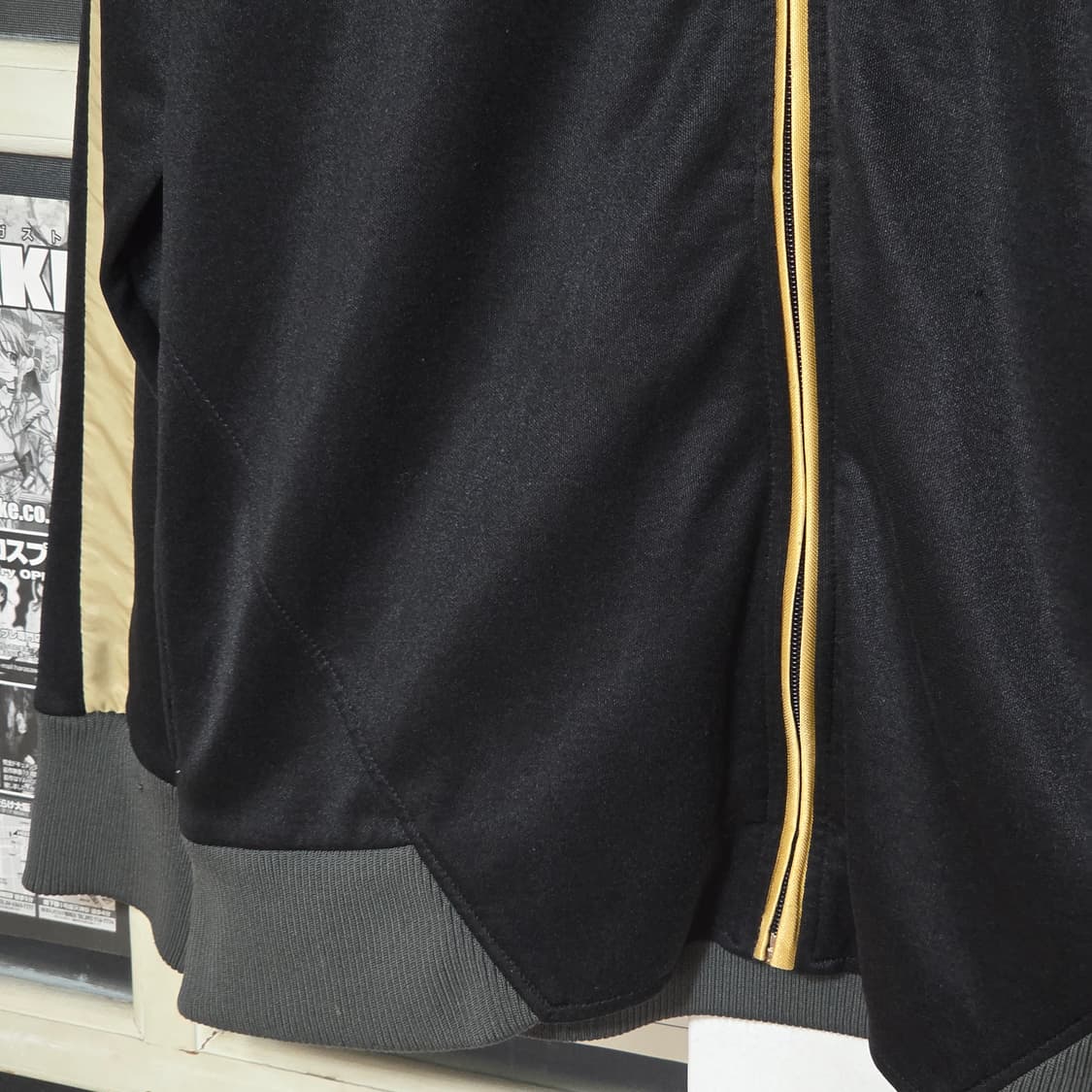 푸마 배색 블랙 트랙탑 져지 상품이미지5