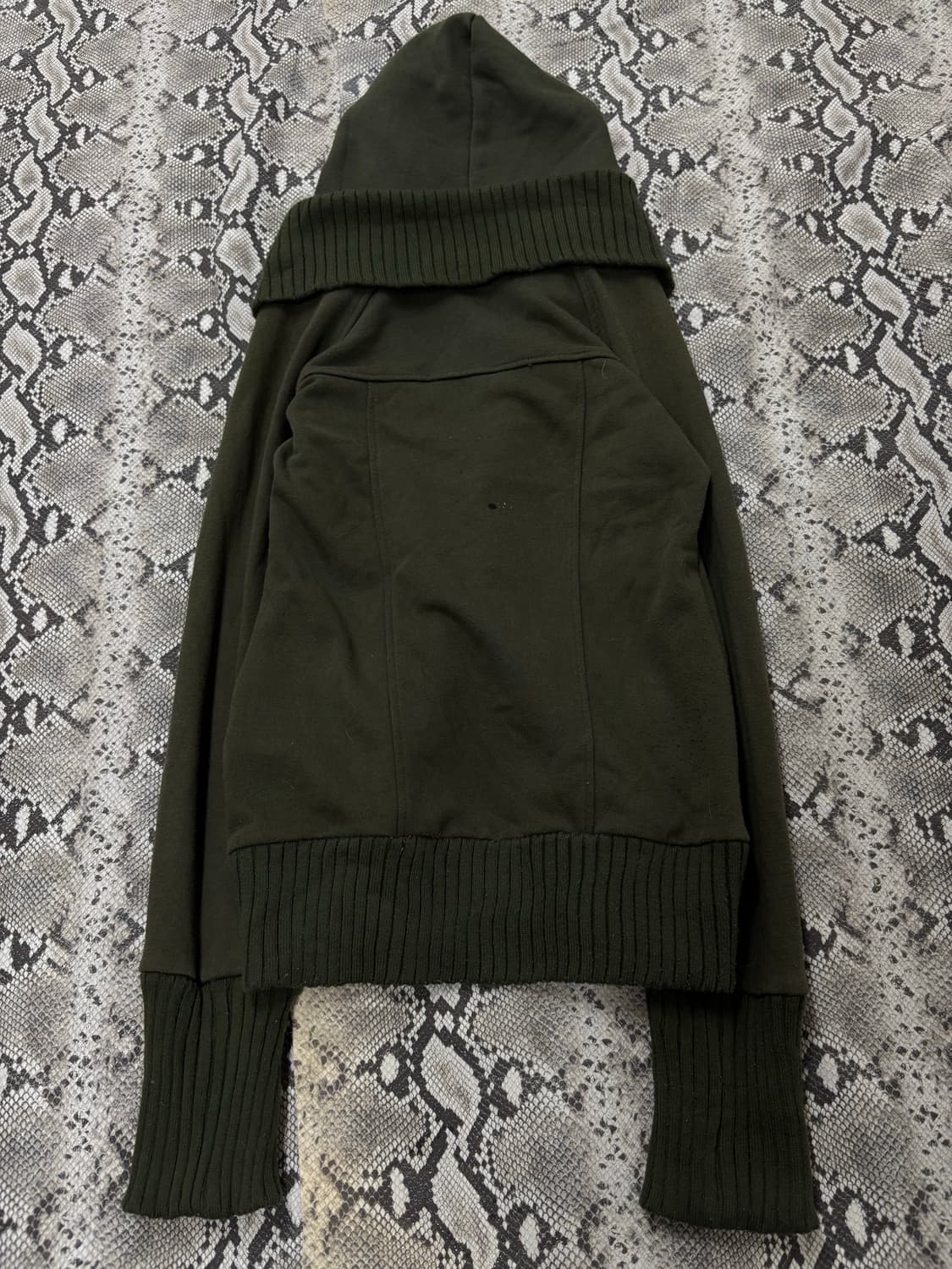 “Vintage” 00’s Y2K Design Khaki Hooded 2 상품이미지8