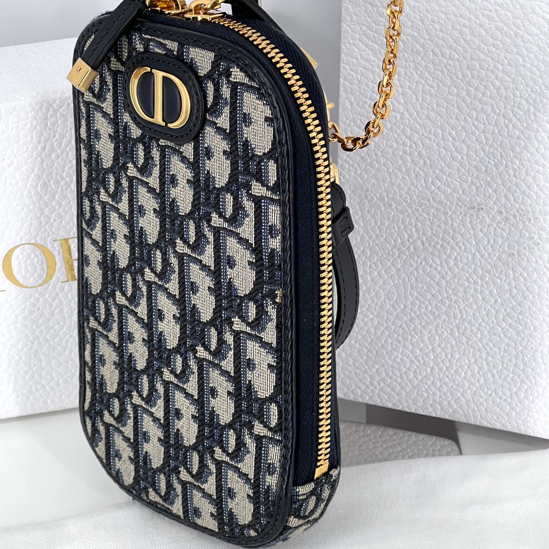 디올 오블리크 30 몽테인 폰 홀더 체인 크로스백 (S2114UTZQ) 상품이미지5