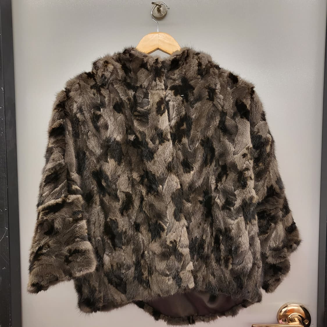 밍크 후드자켓 상품이미지1