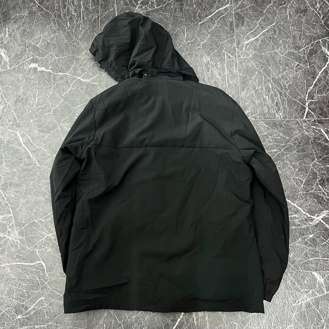 몽벨 로고 소프트 쉘 후드 바람막이 자켓 상품이미지3