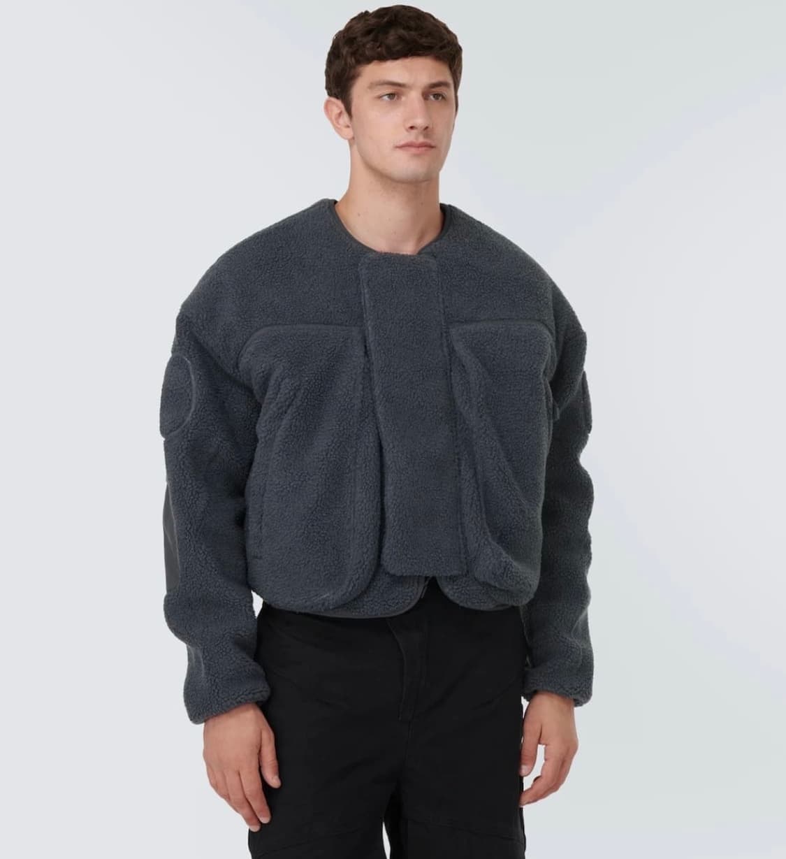 엔타이어스튜디오 Cropped fleece jacket  상품이미지2