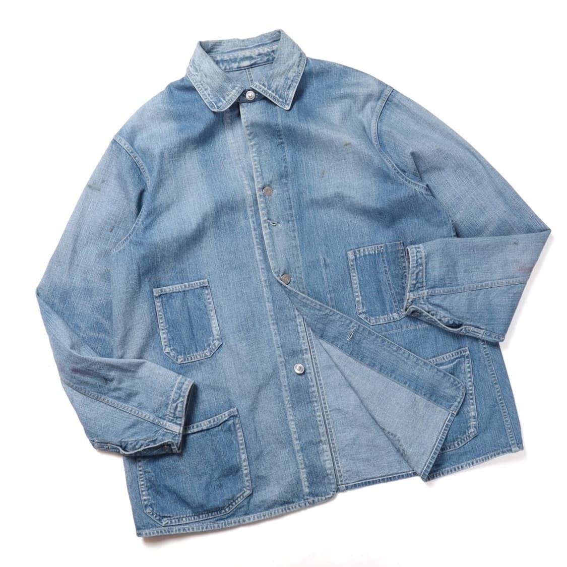 아프레쎄 A.Presse Vintage Denim Coverall    상품이미지1