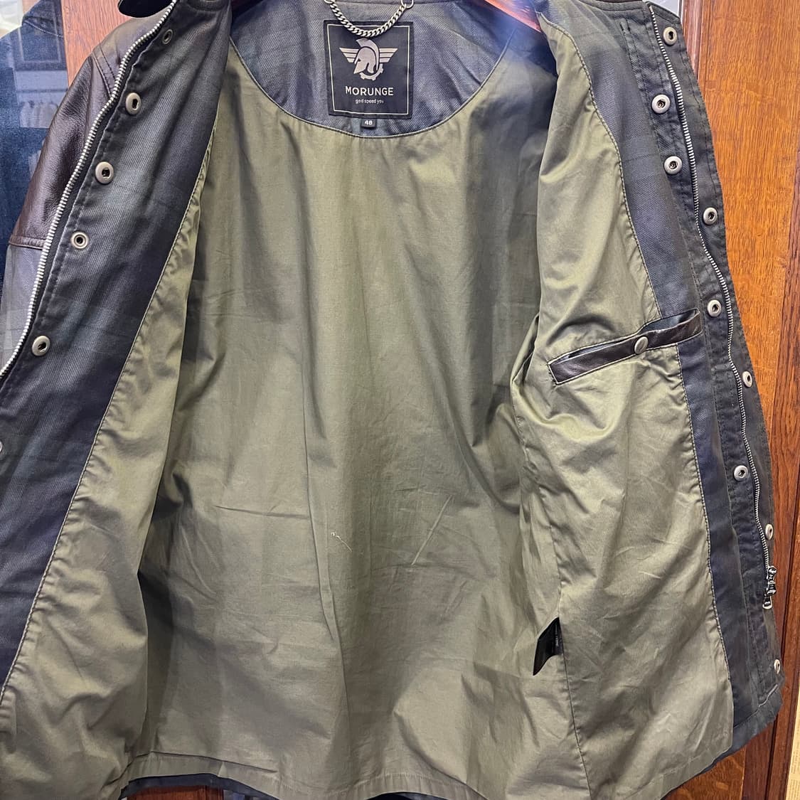 MORUNGE WILLIAM JACKET BLACKWATC 상품이미지6