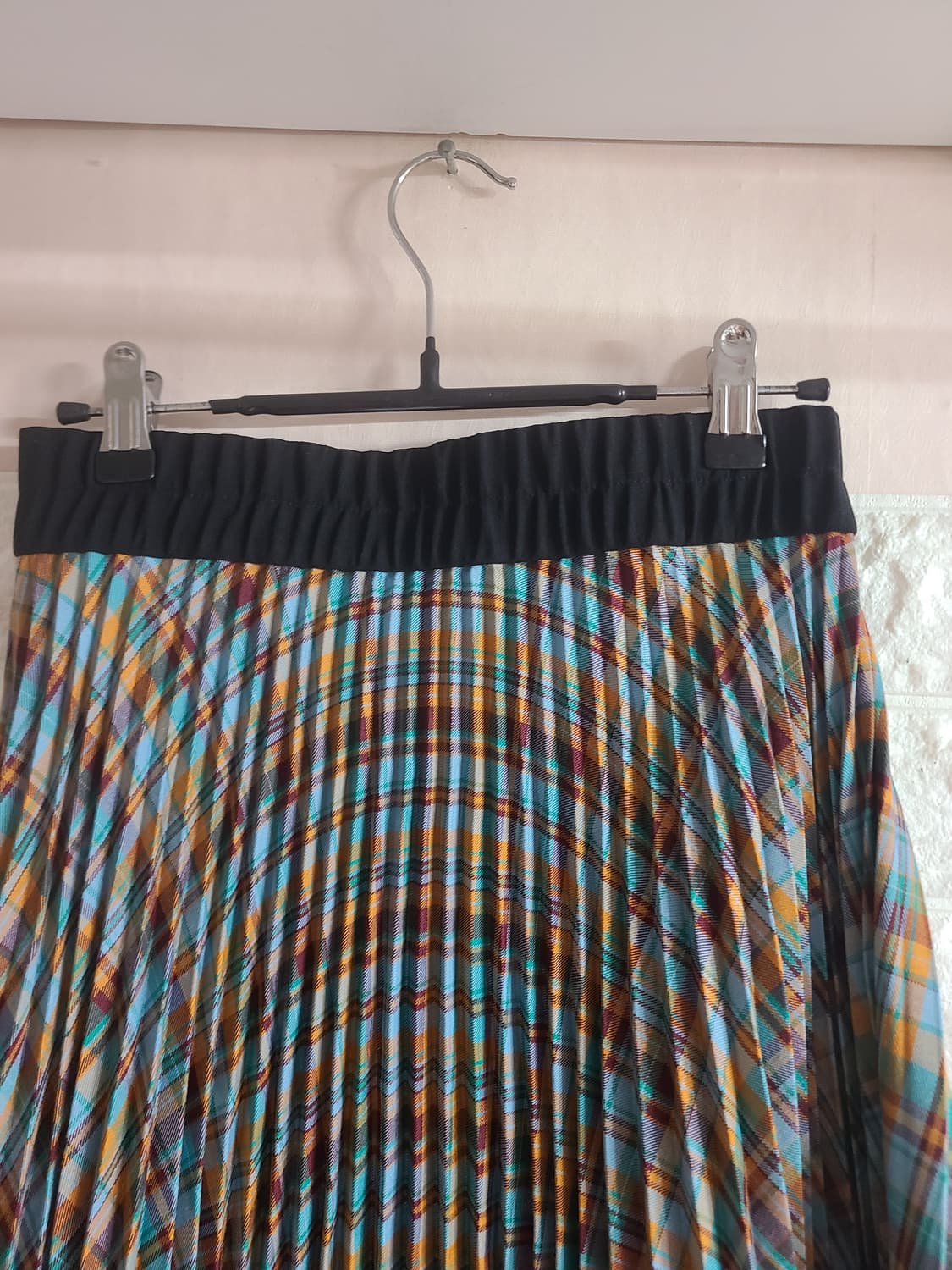 People of the World 체크 롱 스커트 S 상품이미지6