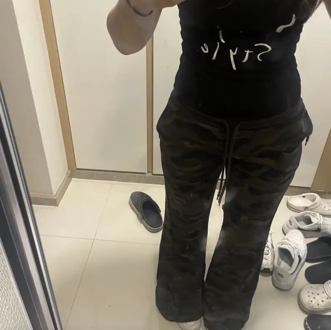 부츠컷카고팬츠 상품이미지2