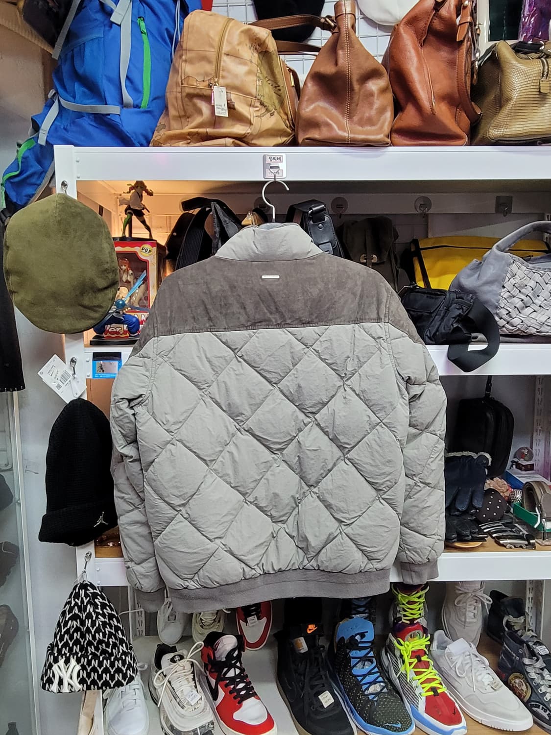 BUCKAROO 버커루 다이아몬드 퀼팅 패딩 점퍼 (오리털) 상품이미지2