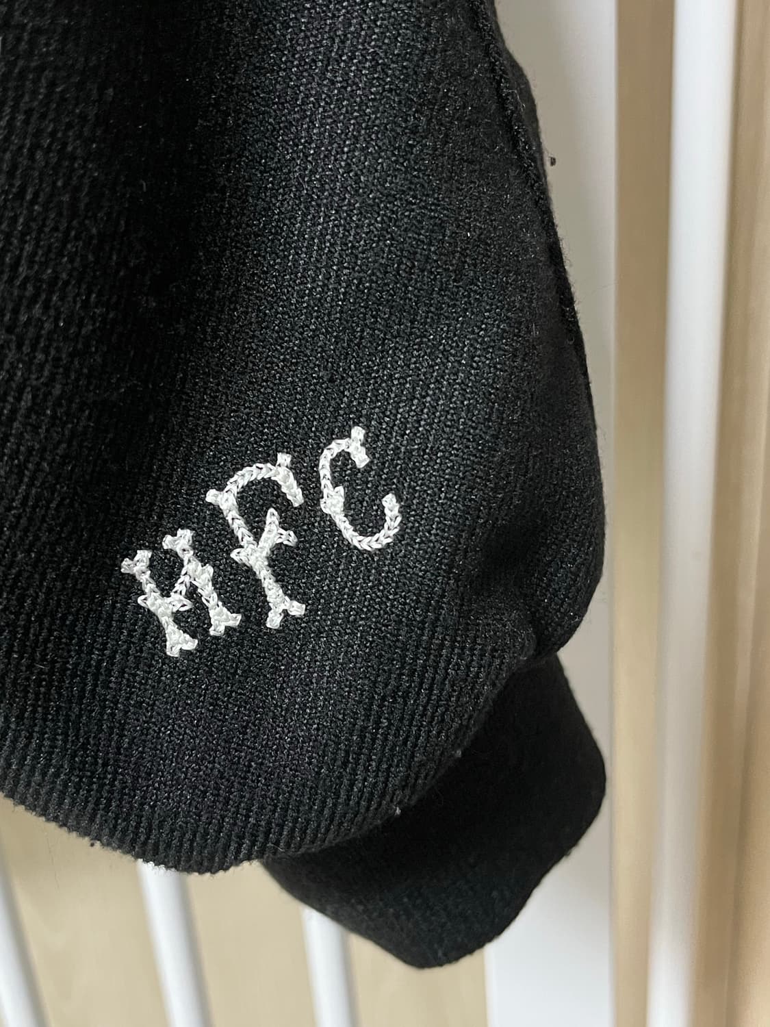 헤리티지플로스 바시티 자켓 블랙 상품이미지4