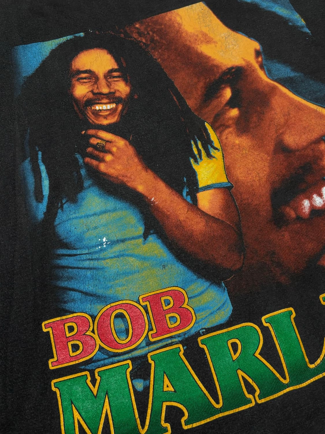 Vintage 90s Bob Marley Bootleg Rap Tee 상품이미지4