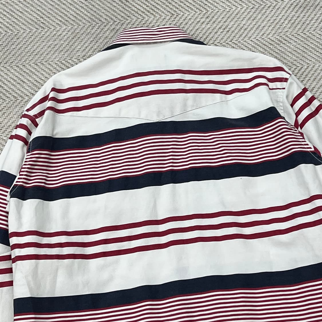 랭글러 스트라이프 워크셔츠 r3378 상품이미지4