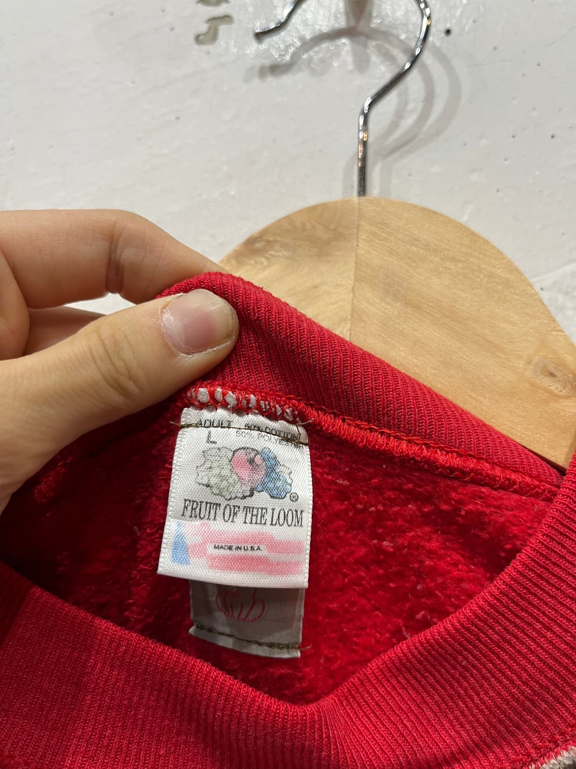 80~90년대 프룻오브더룸 빈티지 맨투맨 스웻셔츠 Made in USA  상품이미지2