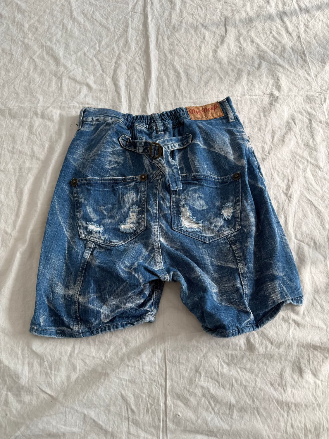 디그딥 하이웨스트 니혼진 너드 와투케 펑크 데님 팬츠 상품이미지5