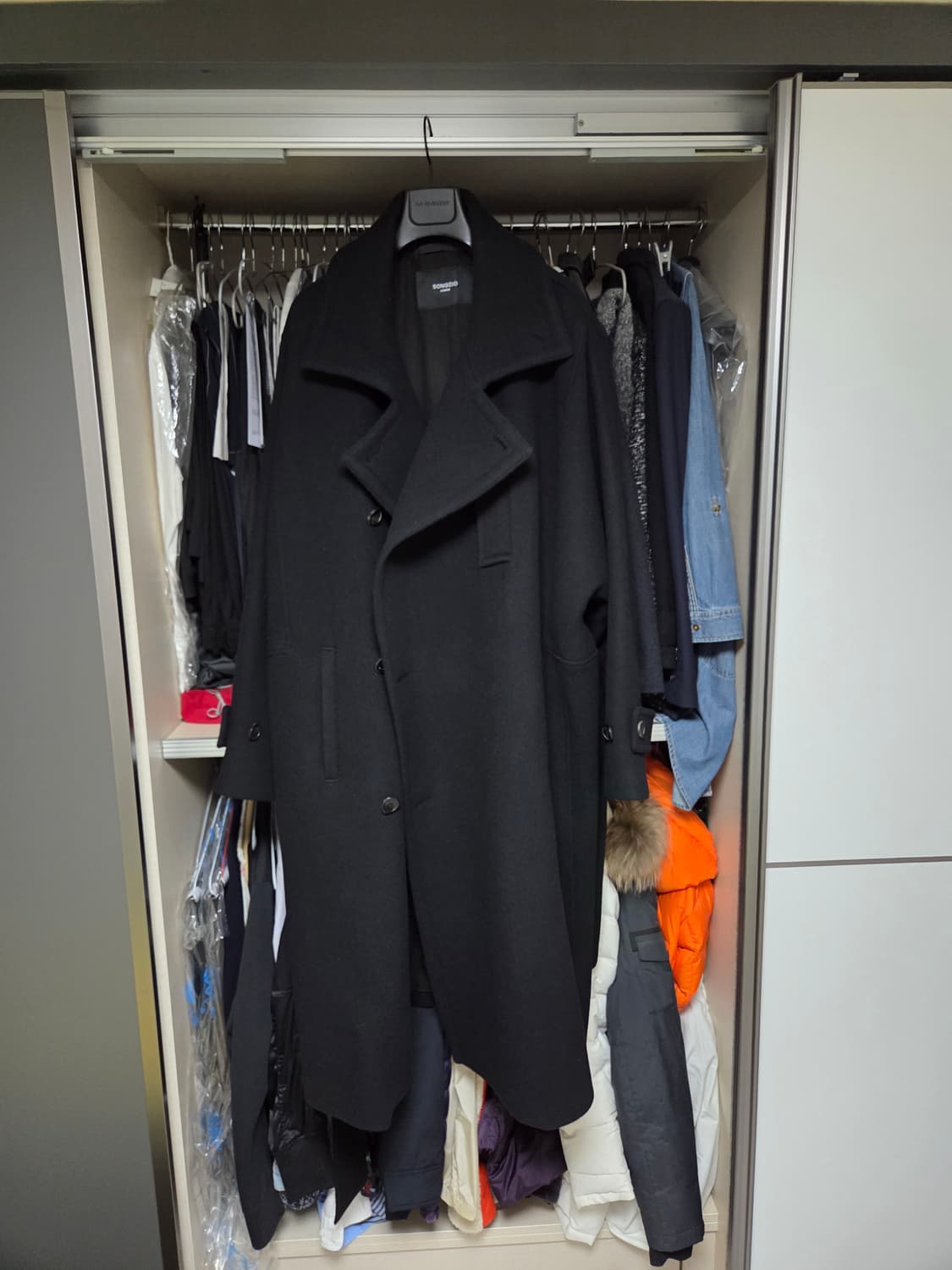 송지오 24fw 랩코트 50 사이즈 상품이미지1