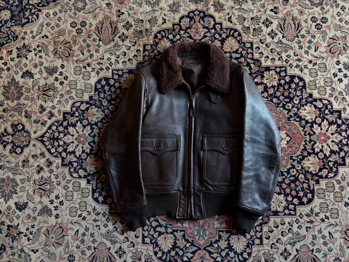 버즈릭슨 G-1 시어링 레더 자켓 남 95 여 66~77 상품이미지1