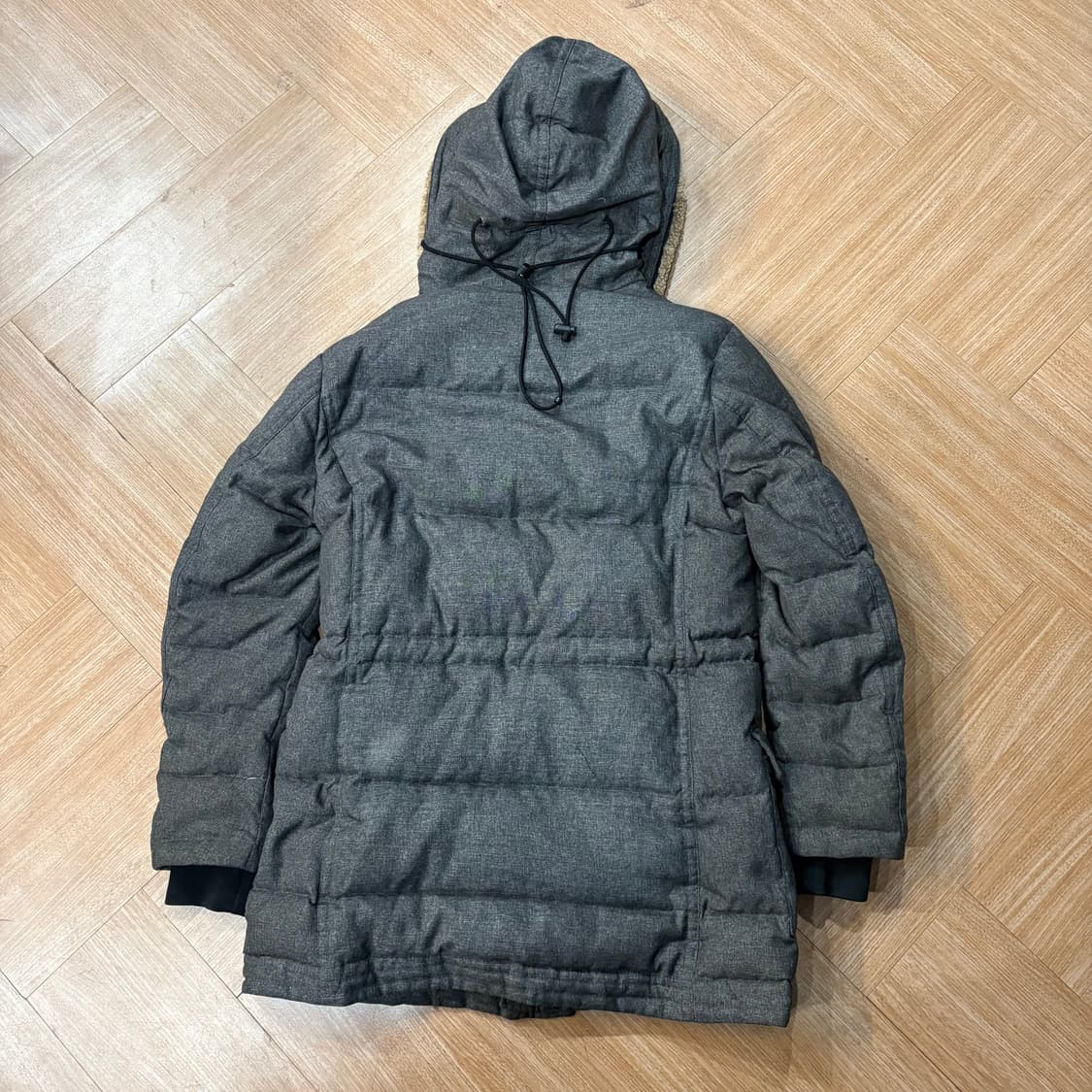 씨피컴퍼니 울 후디 노르지 고글 다운 파카 상품이미지5