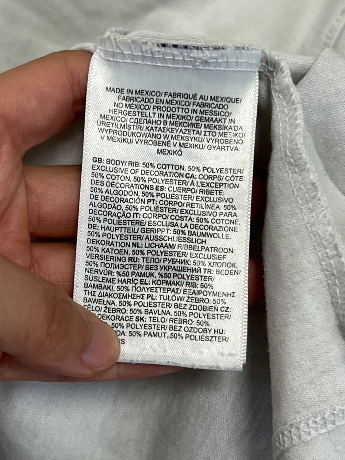 (M) 노스페이스 스펠아웃 긴팔 티 상품이미지5