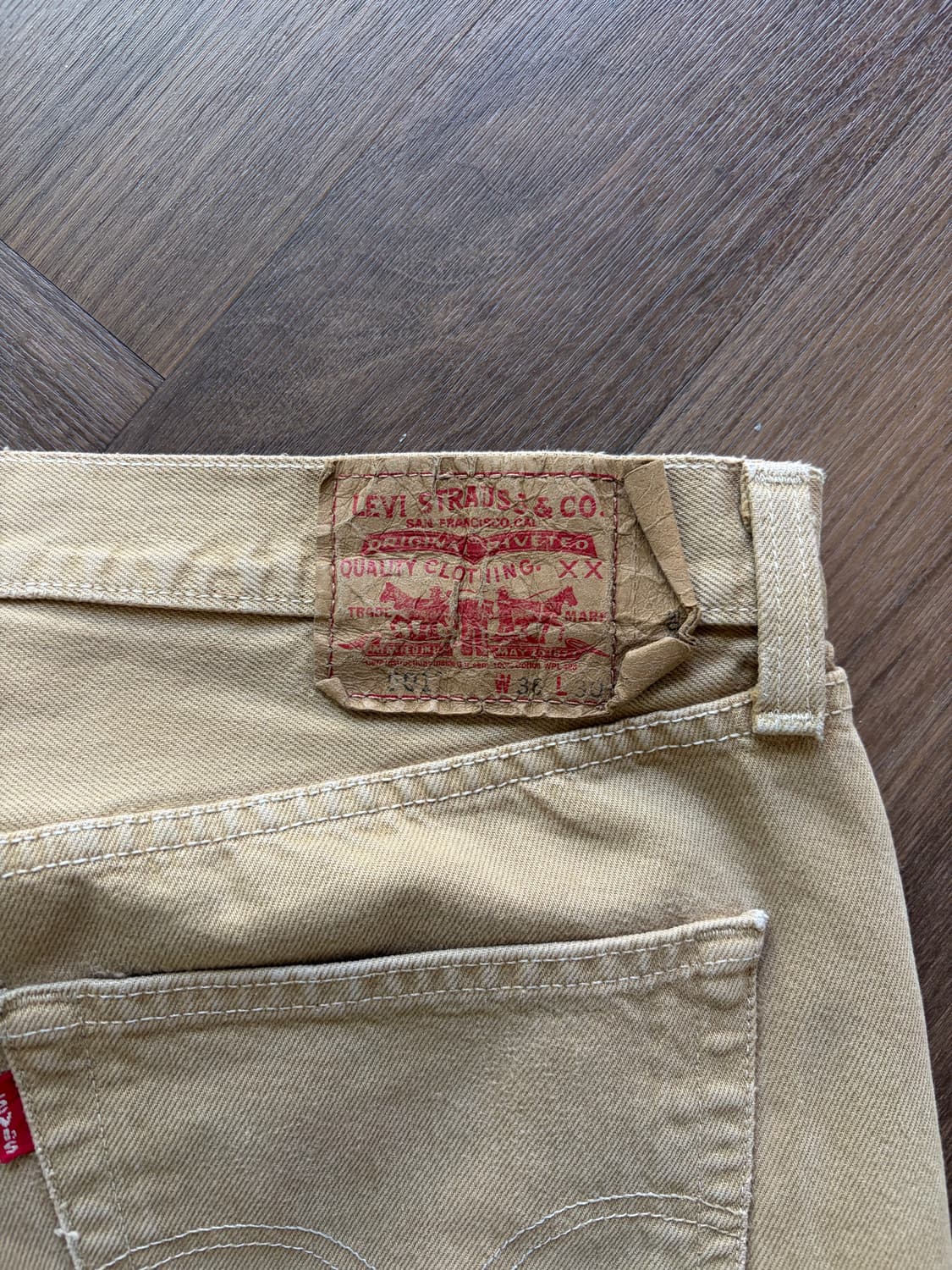 00’s 빈티지 리바이스501 36사이즈 a3441 상품이미지4
