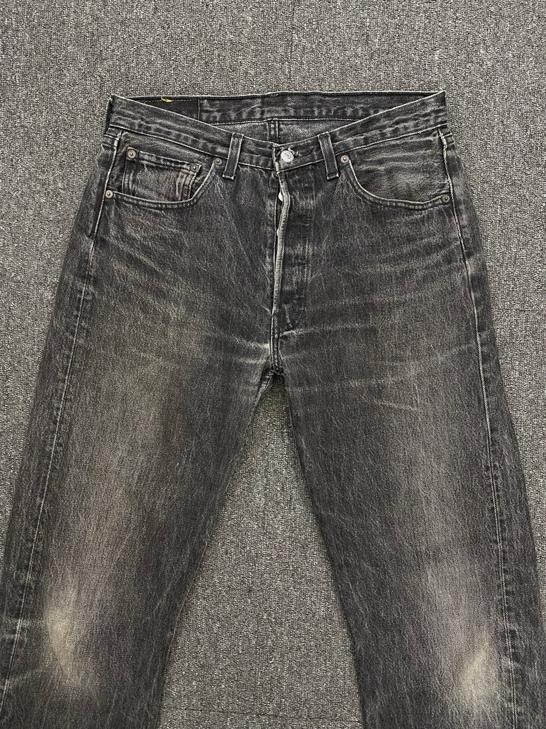 90s Levis 리바이스 501 흑청 데님팬츠 상품이미지6