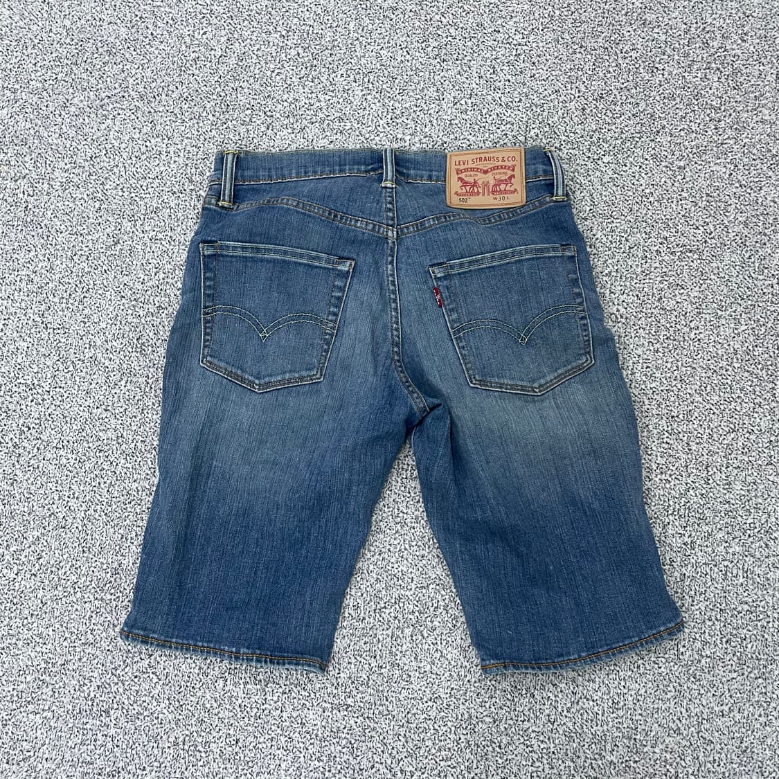 30 리바이스 502 데님 반바지 0303S2 상품이미지3