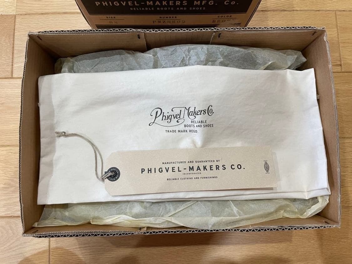 (us8.5) 피그벨 phigvel 모카신 부츠 슈즈 상품이미지8