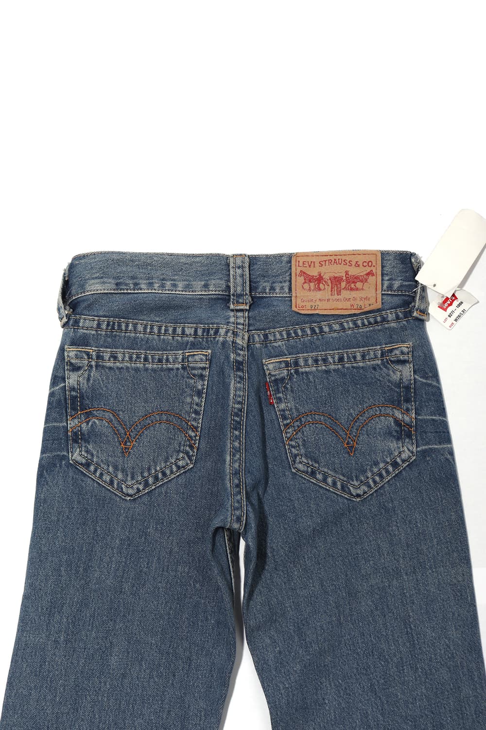 LEVIS 927 로우라이즈 부츠컷 데님 팬츠 women 26 상품이미지10