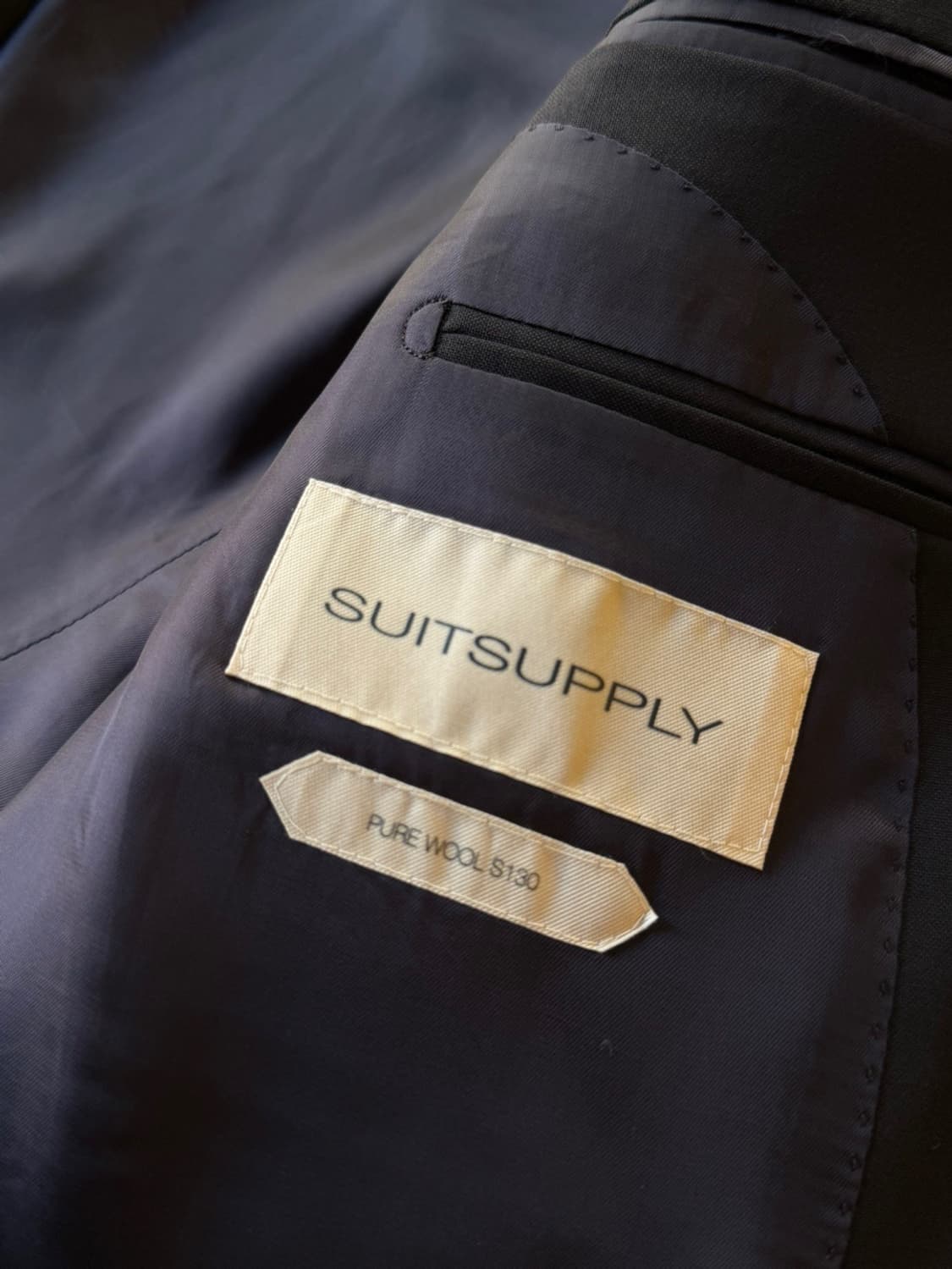 수트서플라이 네이비 블레이저 100 상품이미지7