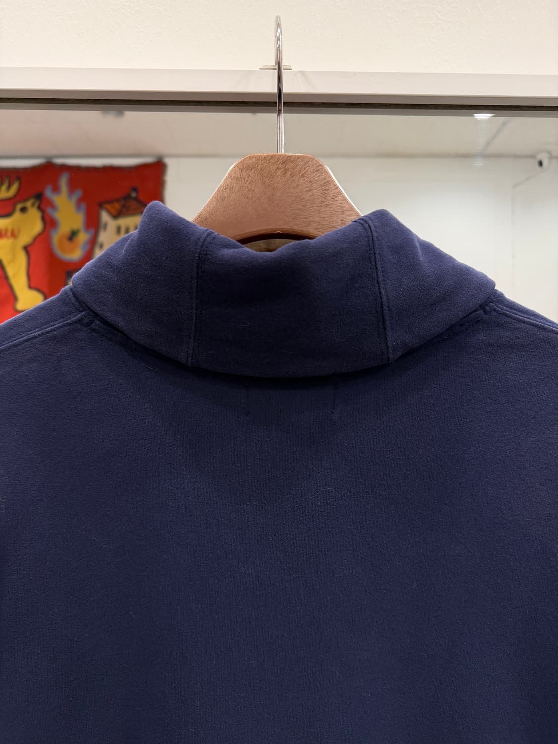 Polo ralph lauren 폴로 랄프로렌 숄카라 니트 (navy) 상품이미지6