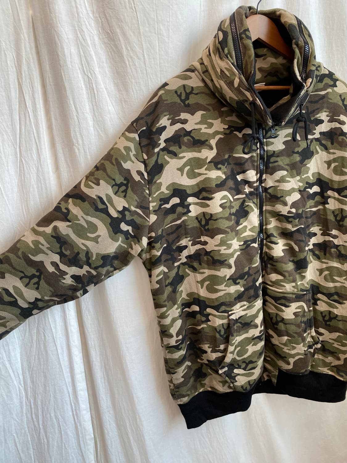 LOCK HEAVEN 카모플라주 집업 자켓(MEN XL) 상품이미지5