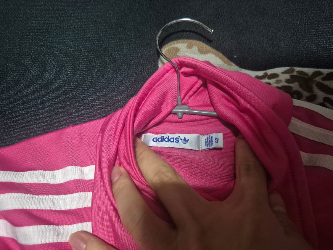 (희귀)00's 아디다스 Y2K 빈티지 파이어버드 져지 핑크 상품이미지4
