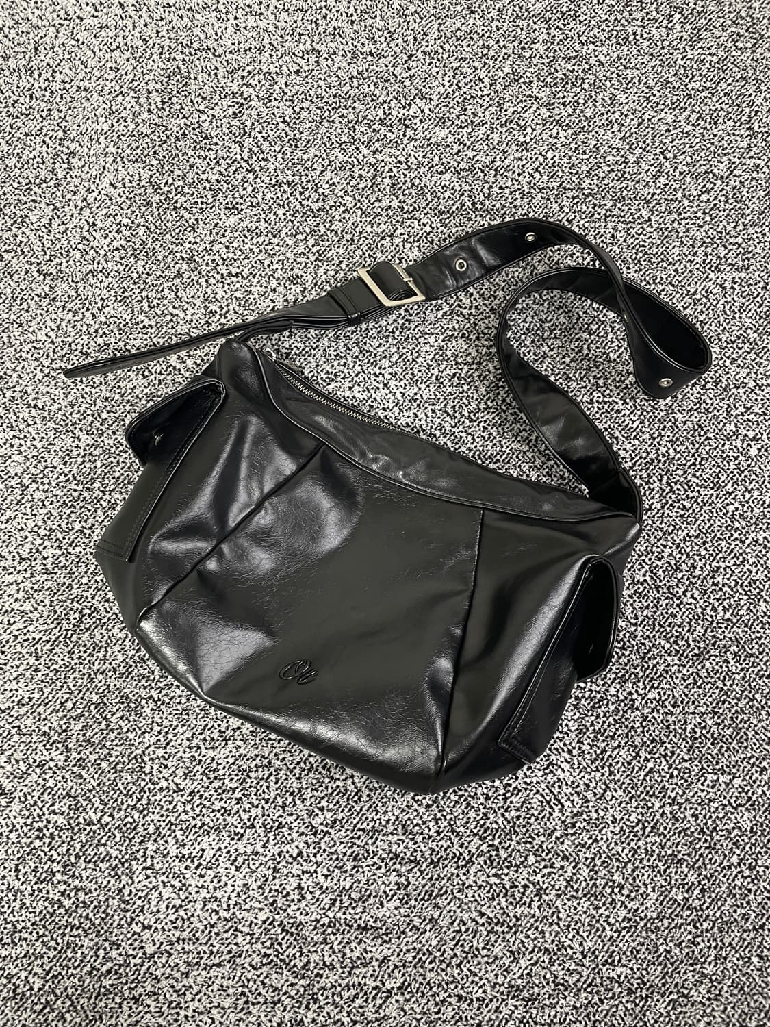 빈티지9. 아더템포 몰토백 크로스백 핸드백 레더 블랙 숄더 백 가방 상품이미지1