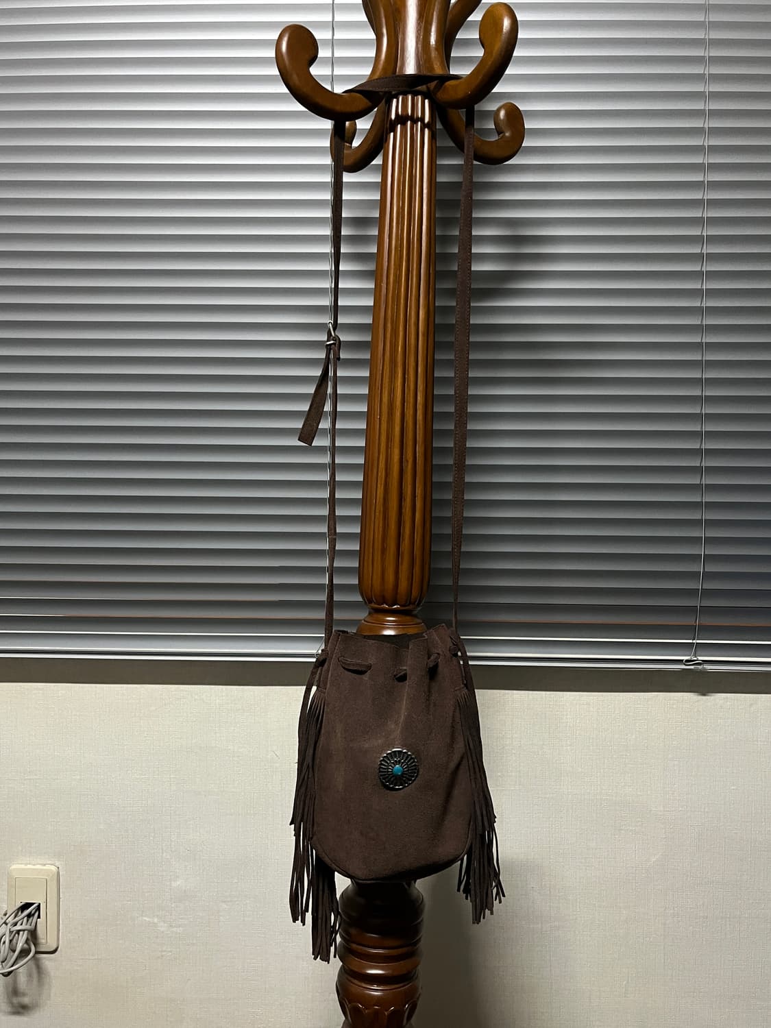 Vintage 스웨이드 웨스턴 크로스백 상품이미지2