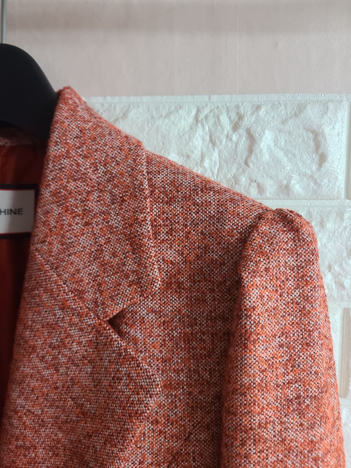 MOJO.S.PHINE 오렌지 더블 버튼 자켓(66-77) 상품이미지2