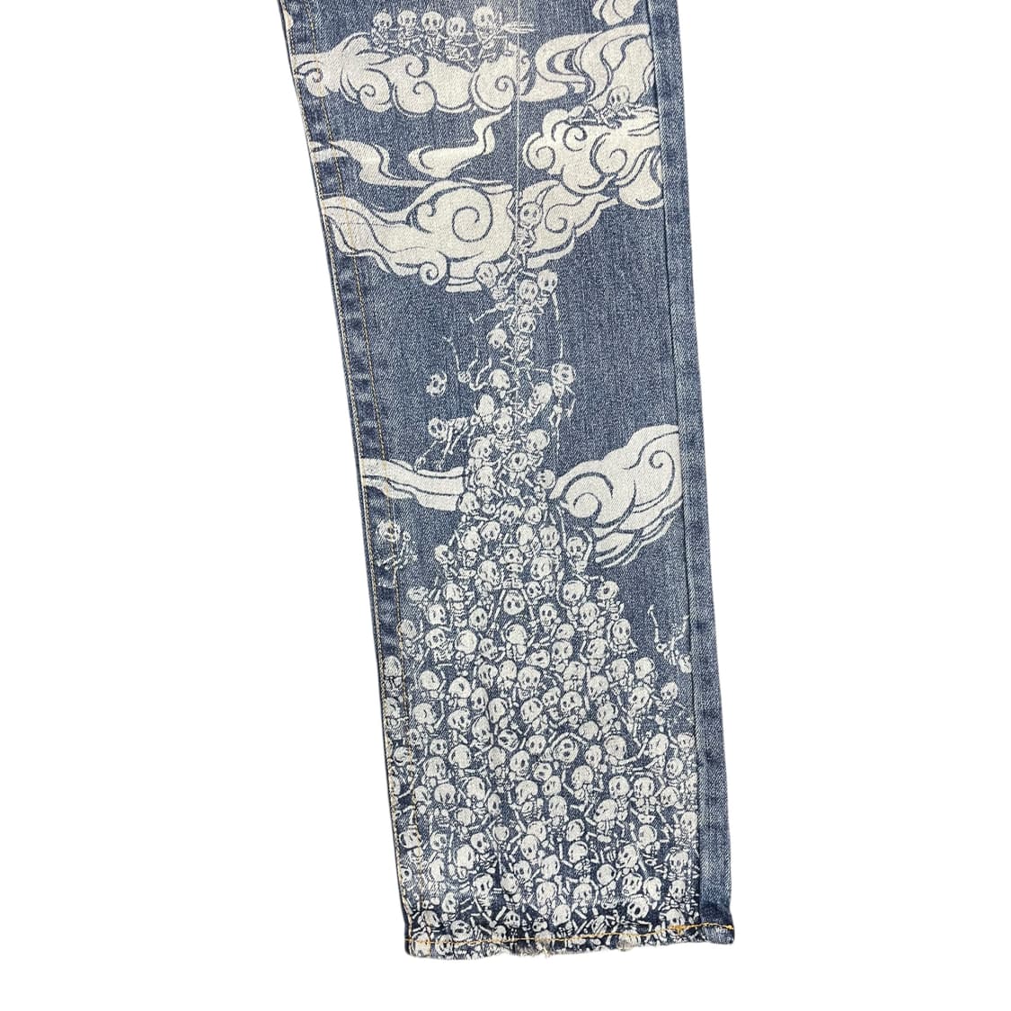 풍천상점 오리엔탈 그래픽 데님팬츠 상품이미지5