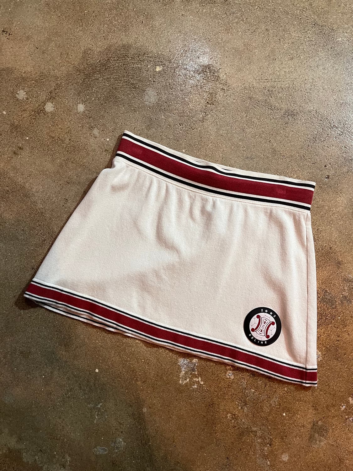 Celine 셀린 코튼 니트 미니스커트 상품이미지1