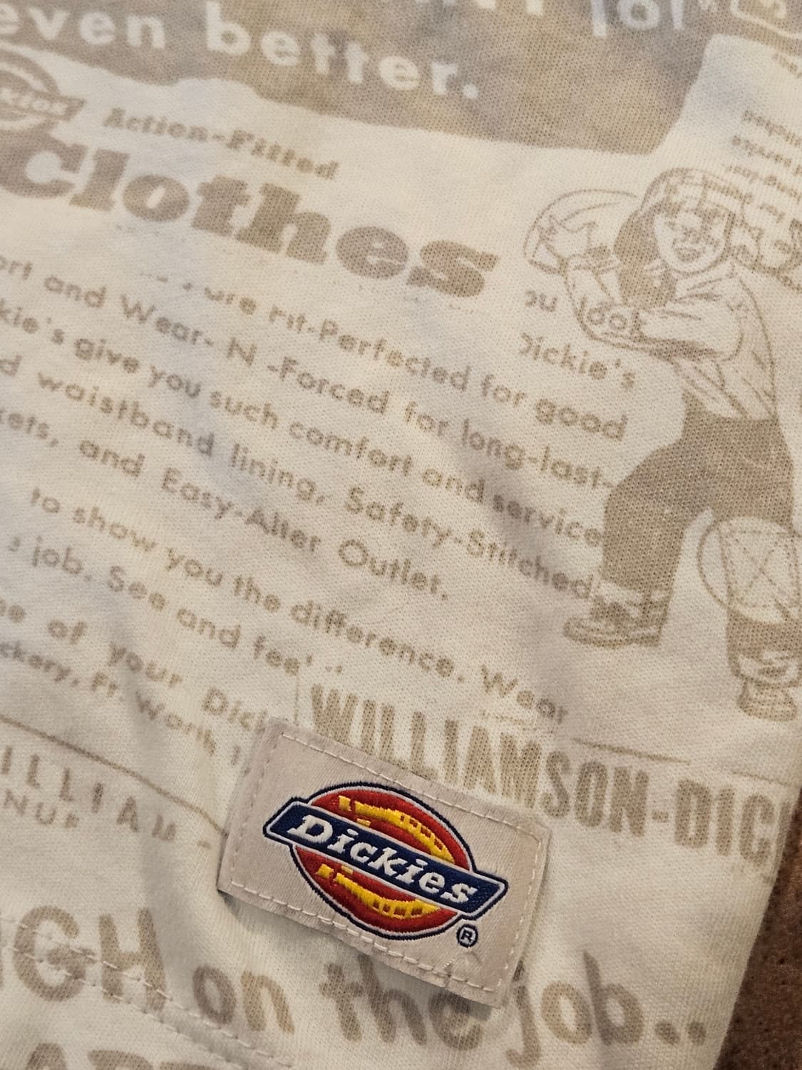 디키즈(Dickies)빈티지 아카이브 뉴 올오버 프린트 반팔 티셔츠 상품이미지3