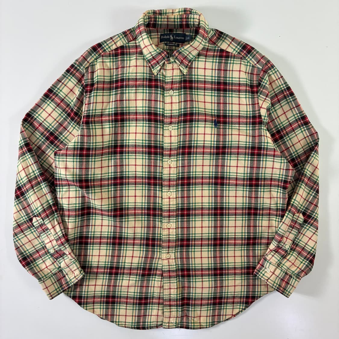 Polo 폴로 랄프로렌 00‘s 타탄 체크 옥스포드 셔츠 상품이미지1